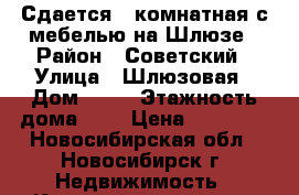 Сдается 1-комнатная с мебелью на Шлюзе › Район ­ Советский › Улица ­ Шлюзовая › Дом ­ 20 › Этажность дома ­ 5 › Цена ­ 14 000 - Новосибирская обл., Новосибирск г. Недвижимость » Квартиры аренда   . Новосибирская обл.,Новосибирск г.